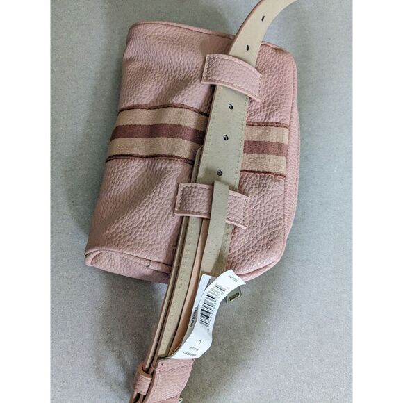 Steve Madden Pebbled‎ Belt Bag Blush Pink Large - Picture 3 of 8
